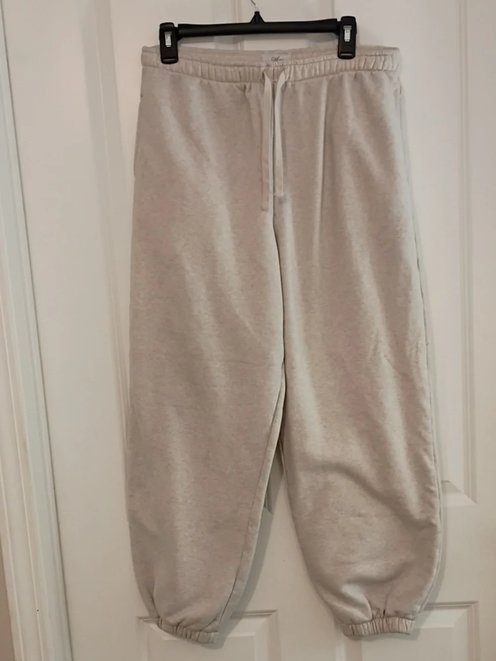 American Eagle Men's Cream Drawstring Sweatpants